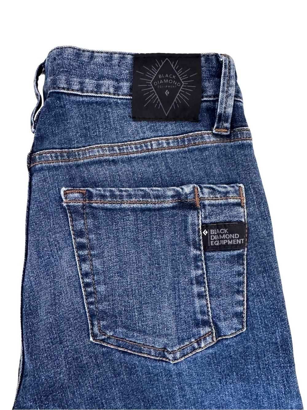 Black Diamond Crag Denim Climbing Jeans Women's Slim Fit Stretch ( Size 2 )